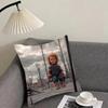 CChucky Doll Movie Cushion Cover Pillowcase Ultra Soft Skin Friendly Fabric Cloud Like Comfort Concealed Zipper
