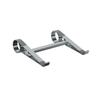 0022 Portable Aluminum Laptop Stand Desktop Riser Cooling Pad Foldable Storage Ergonomic Design for Home/Office
