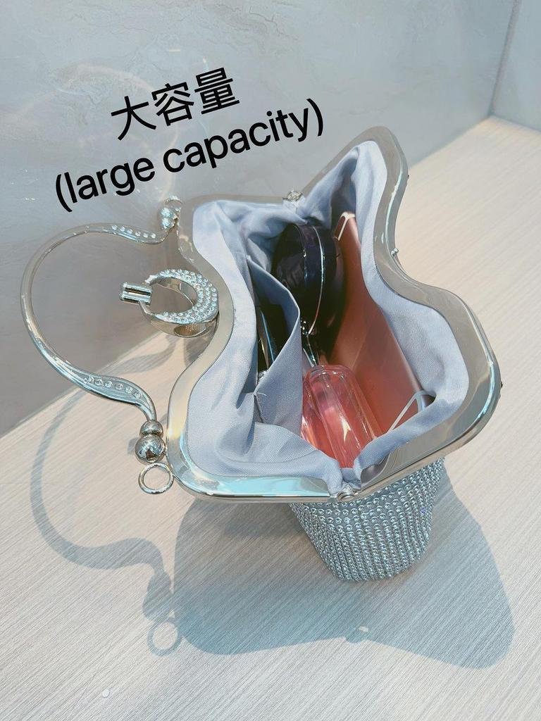 Вечерняя сумочка со стразами для свадеб, дней рождений и вечеринок