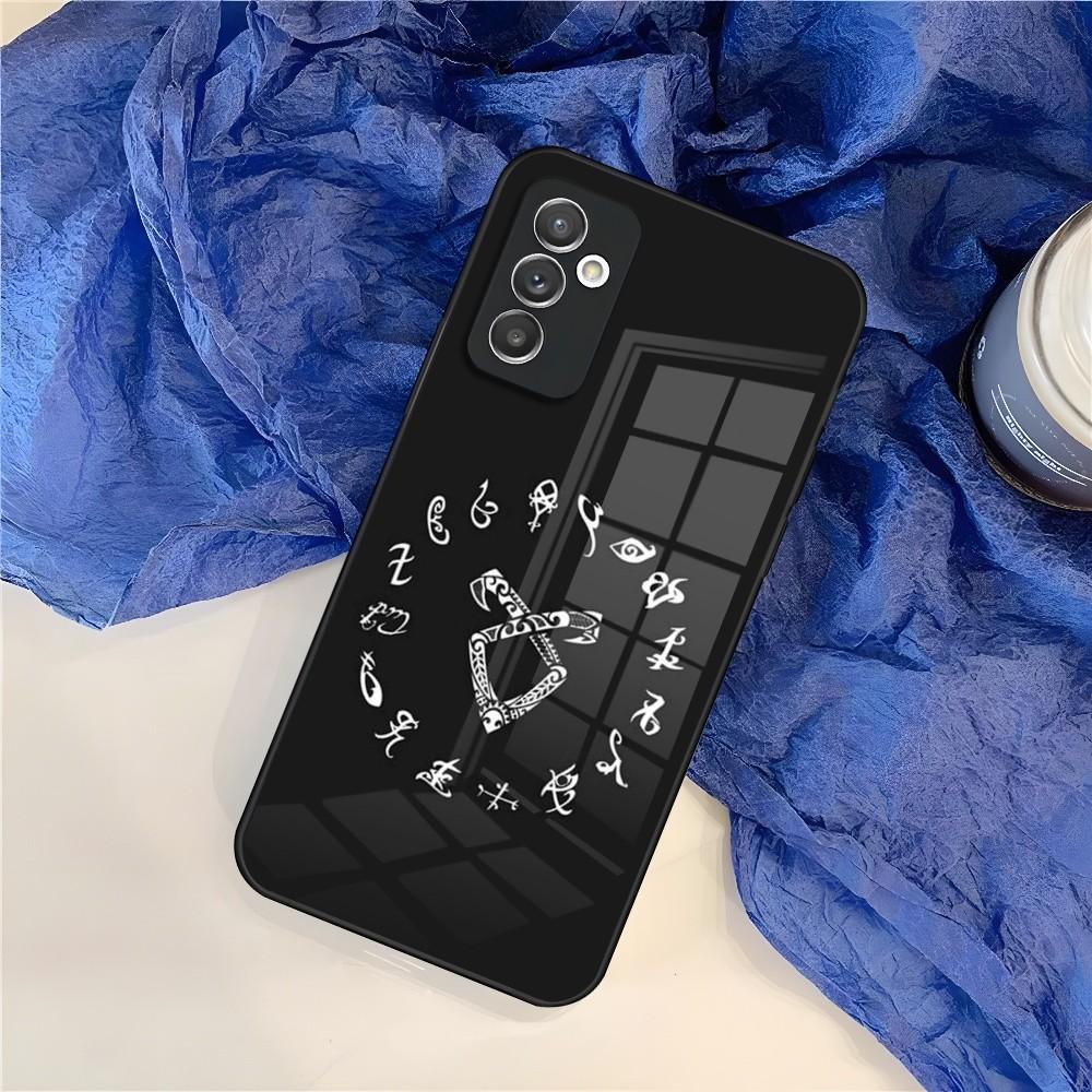 Чехол для телефона Shadow Hunter Rune для Samsung Galaxy S24 S23 S22 S21 S20 A24 A34 A54 A53 Note20 M54 Fe Ultra Plus Стекло