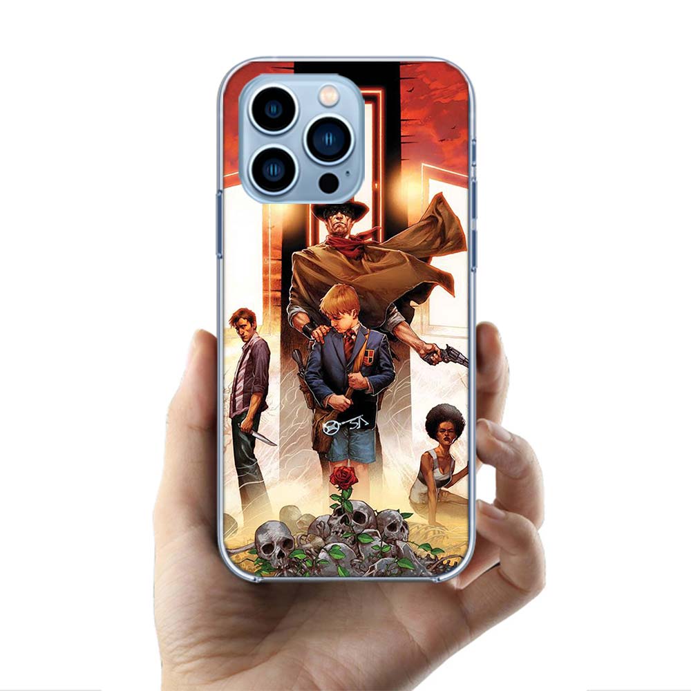 Стивен Кинг Башня из темного стекла Телефон Прозрачный Для Apple iPhone 16 15 11 17 Pro Max Air 14 Plus 13 Pro 12 Mini 16E Чехол-кейс Сили