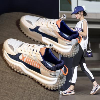 Обувь для папы, женская обувь Ins Tide Summer Mesh, дышащая сетчатая женская обувь, новая универсальная повседневная спортивная обувь для женщин