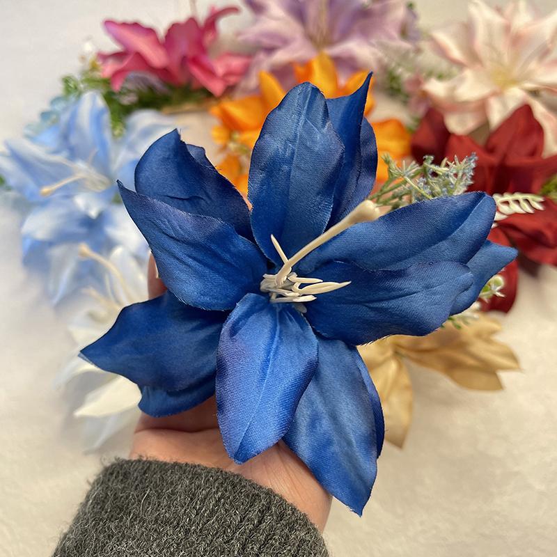 Модные головные уборы Гавайские заколки для волос с цветами Романтичные заколки для волос Милые заколки для волос с челкой Искусственные цветы Аксессуары для волос Подарки