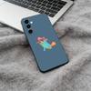 Черный мягкий силиконовый чехол для телефона P-Perry The P-Platypus для Samsung Galaxy A73, A71, A72, A70, A53, A52, A51
