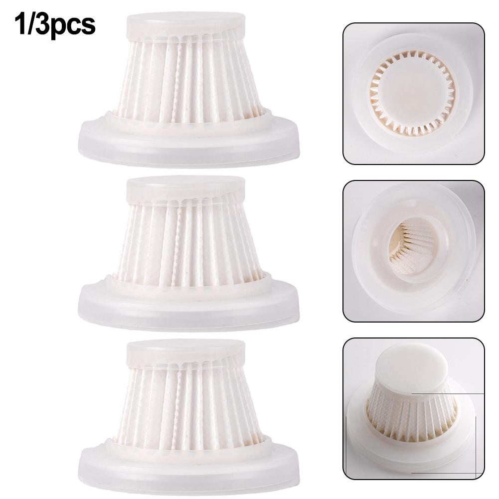 Моющийся фильтр для беспроводного автомобильного пылесоса, многоразовая сменная деталь для эффективной фильтрации пыли и частиц