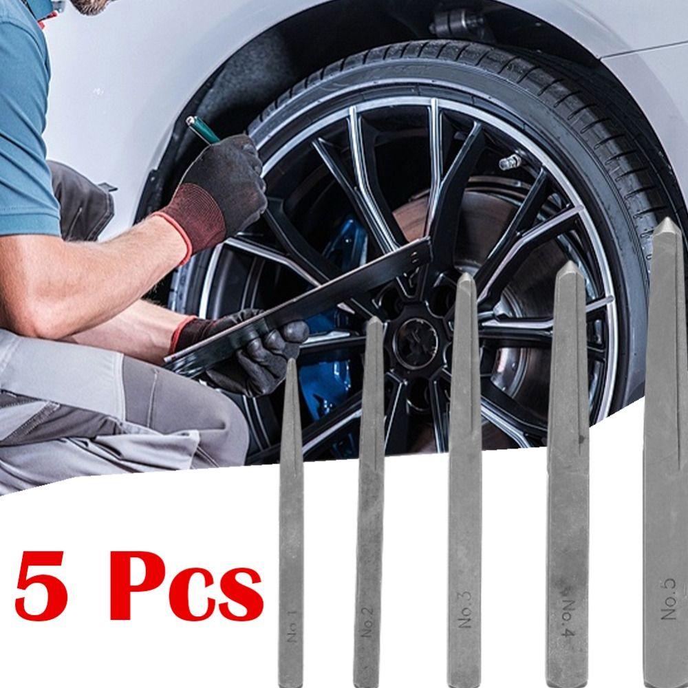 5 Pcs Practical Broken Screw Remover Multi-purpose Damaged Bolt Removal Tools  Water Valve Pipe