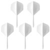 5pcs Integrated Dart Flights and Shafts Standard Shape 2BA Screw In-one Dart Flight Anti-Fall  Dart Accessories Kit