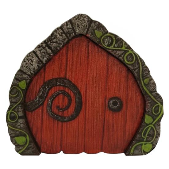 Yousheng Деревянная Сказочная Дверь Миниатюрная Украшение для Сказочного Сада Эльф Гном Мини Дверь для Садового Искусства Садовая Стена Дерево Забор Декор