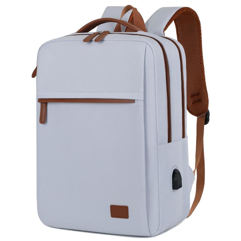 TS JYL laptop bag,Cross-Border Backpack Men Travel Simple Student Women Laptop Backpack