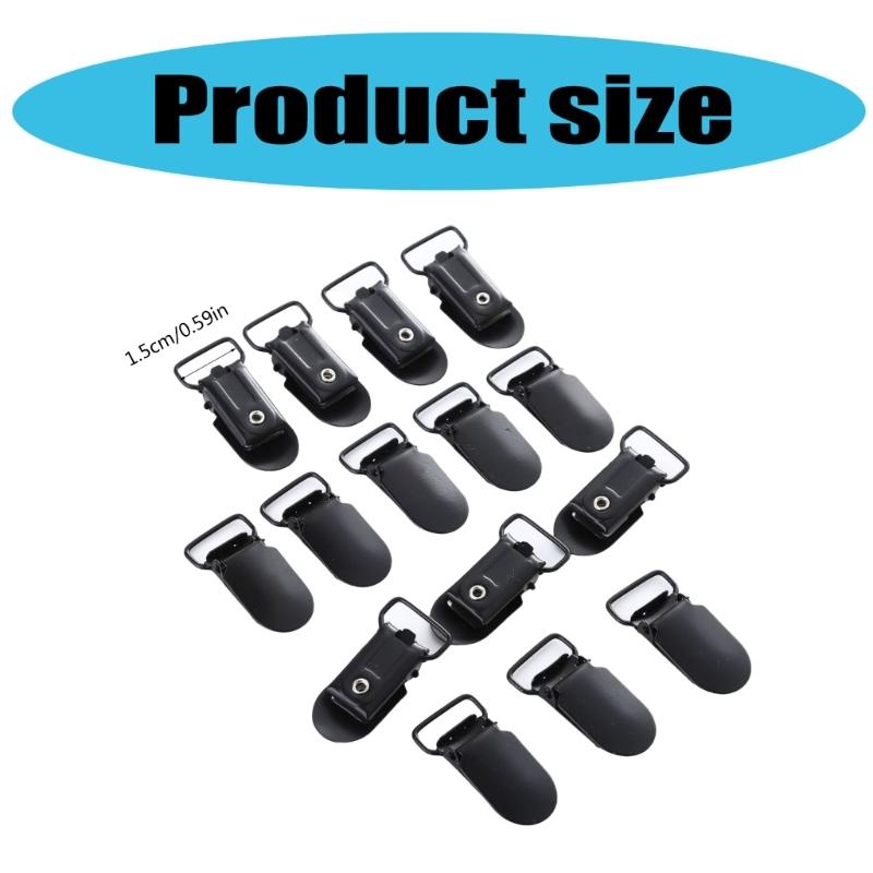 10 шт. Клипсы-подтяжки Пряжки-уточки для комбинезонов Металлические застежки для ремней Зажим для различных ремней Застежки для плечевых ремней