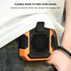 Portable Belt Fan 3 Speed 4000mAh Hands-free Fan USB Rechargeable Cooling Waist Fan Emergency Mobile Power Bladeless for Outdoor