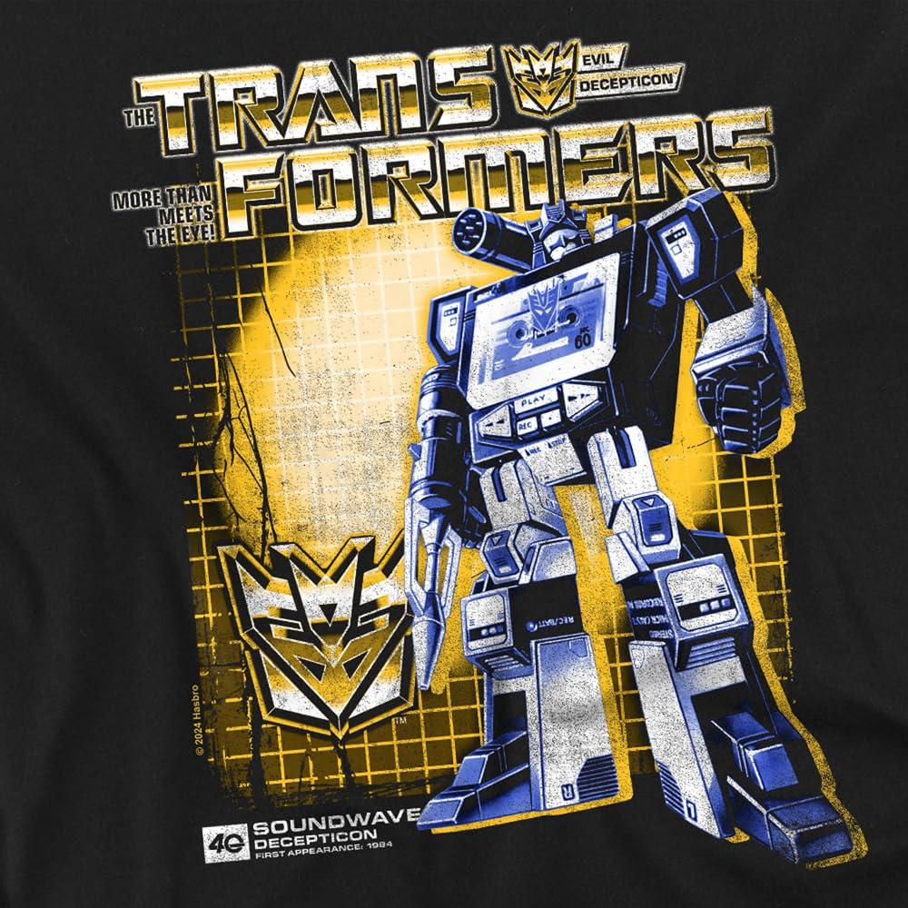 Transformers Mens Soundwave 40th T-Shirt