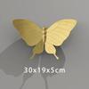 Креативный настенный декор «Бабочки» 3D Бабочки Декор для стены за диваном и телевизором Украшение для свадебной вечеринки Украшение для гостиной Подвеска Ручная работа