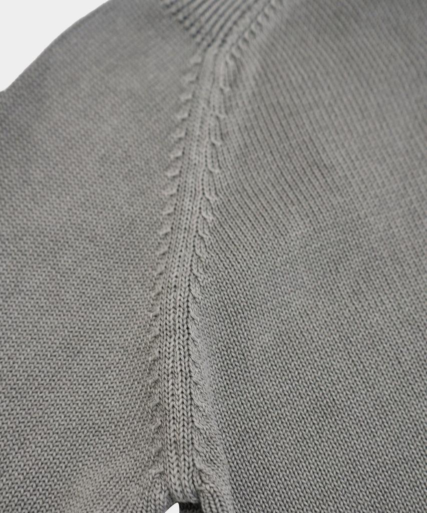 BIRBANTE Круглый трикотаж с garment-dyed стиркой - Серый