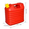 1.3/2.6Gallon Fuel Tanks Water Container,  Gasoline Petrols Oil Storage for Camping and EmergencyStorage, Plastic