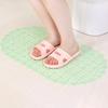 Household Non-Slip Mat Pvc Bathroom Mat With Massage Suction Cup Carpet Supplies