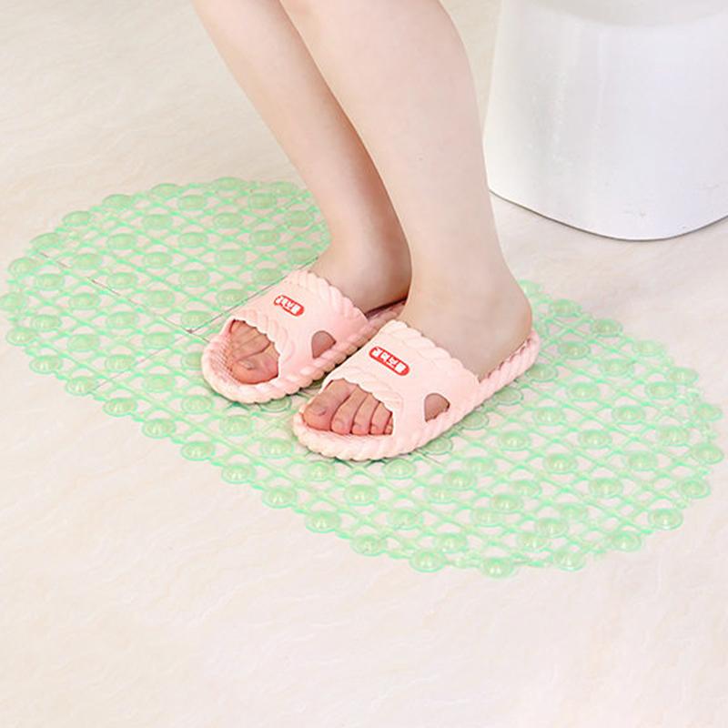 Household Non-Slip Mat Pvc Bathroom Mat With Massage Suction Cup Carpet Supplies