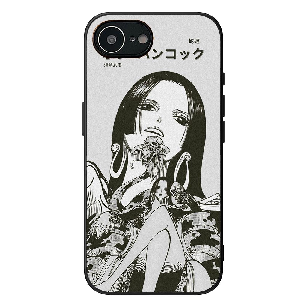 Zoro One Boa Hancock Pieces Luffy Phone Cover for Apple iPhone 17 16 11 Pro XS Max XR 6 7 8 Plus 16E SE 2020 Air 5 SE2 Case