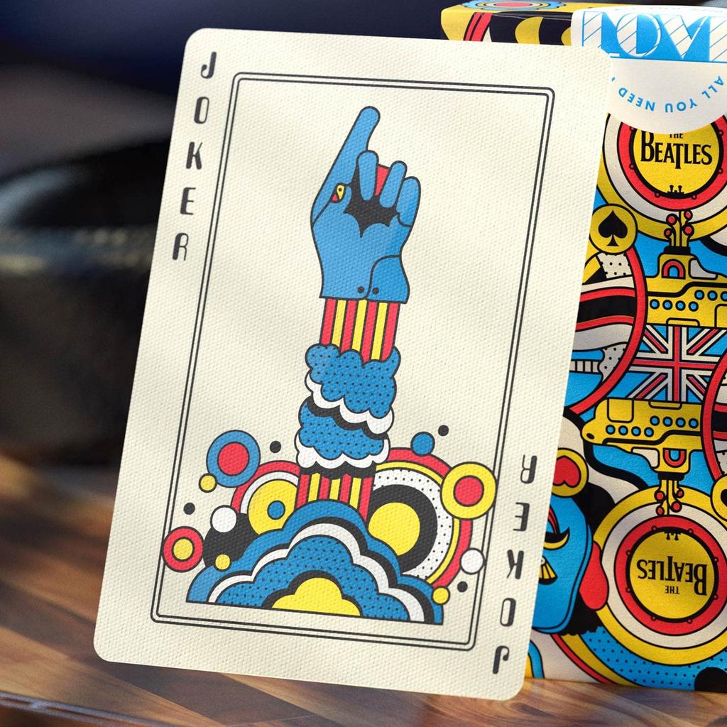 theory11 Yellow Submarine The Beatles Playing Card Deck