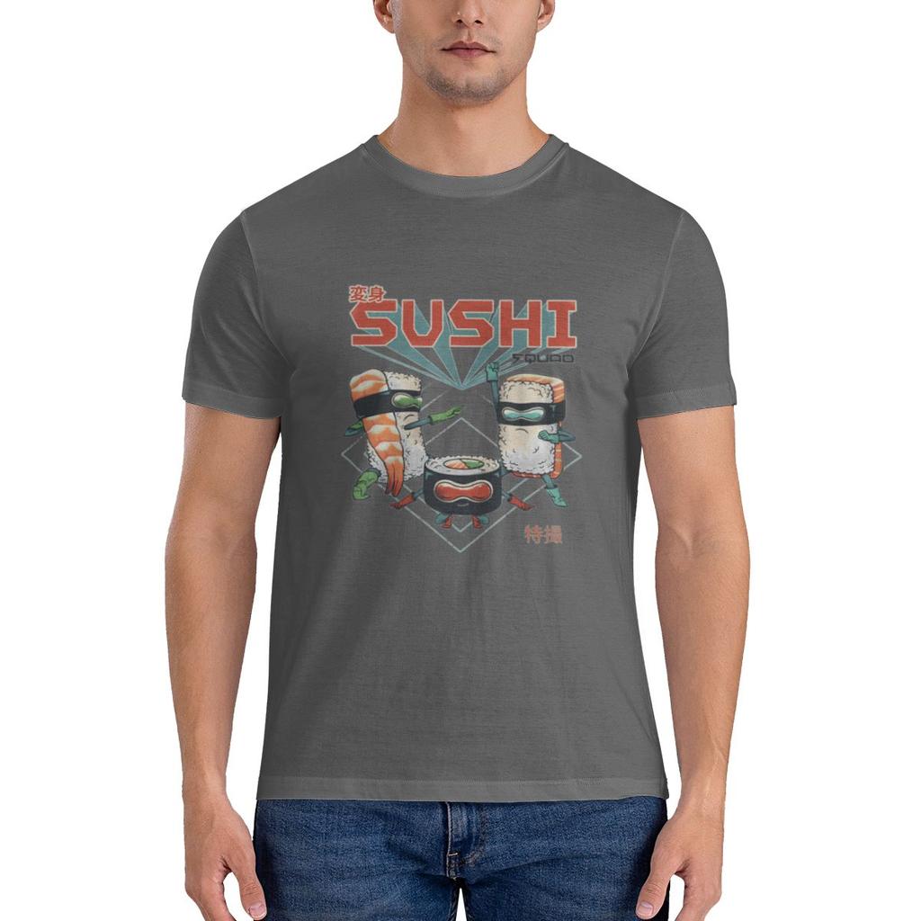 Sushi Squadsoft Tshirt Home Lazy Quickdrying Short Sleeve