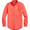 Polo Solid Color Pony Logo Embroidered Oxford Long Sleeve Shirt Men Shirts MNPOWOV16821228-600