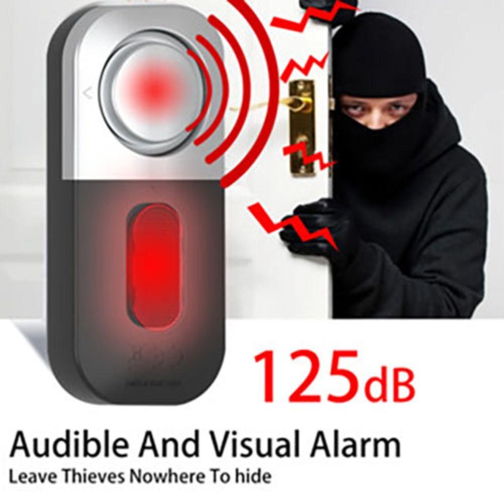 High Decibel Detector Burglar Alarm Magnetic Sensor High Decibel Alarm Windows