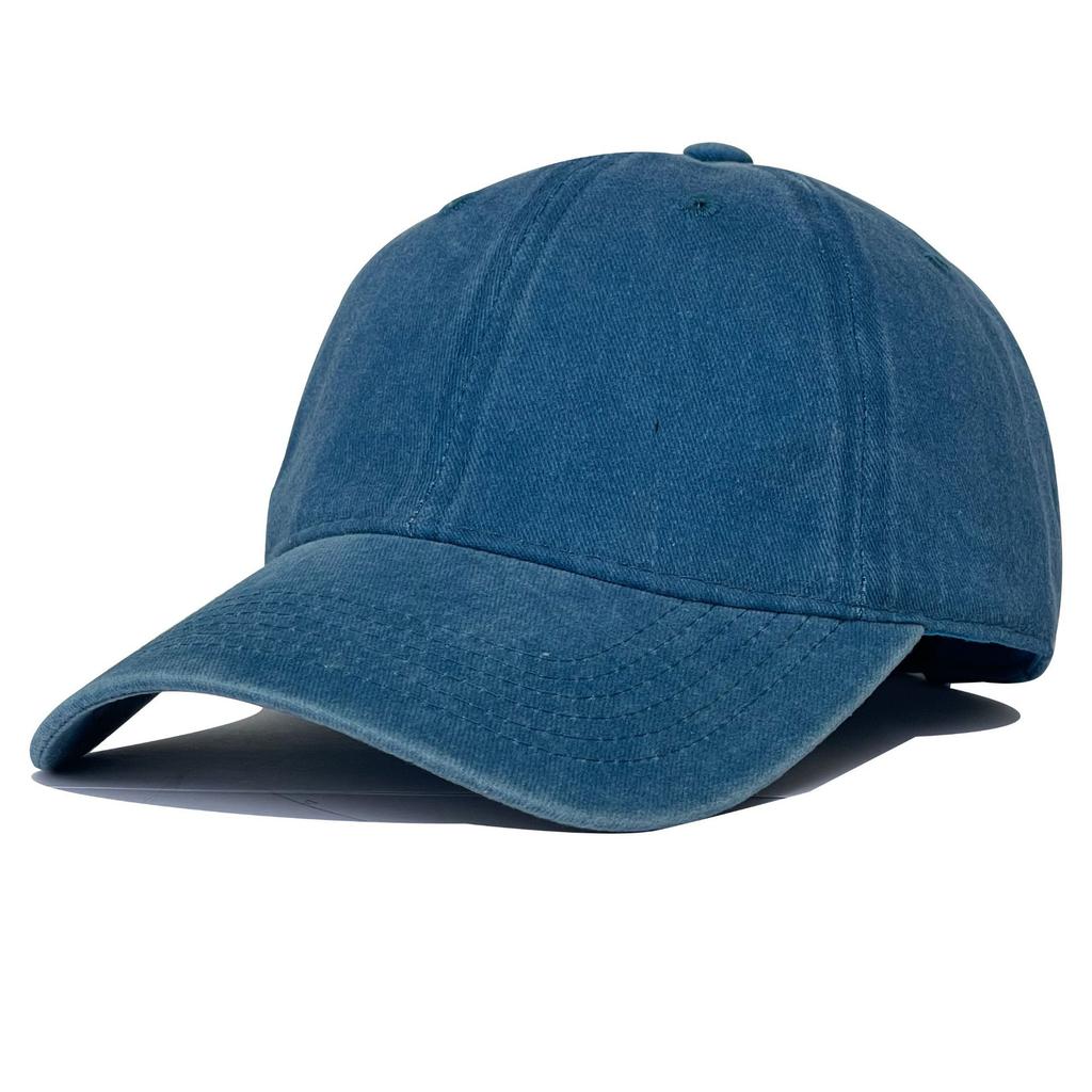 Vintage Distressed American 6-Panel Baseball Cap-Adjustable for Outdoor Streetwear
