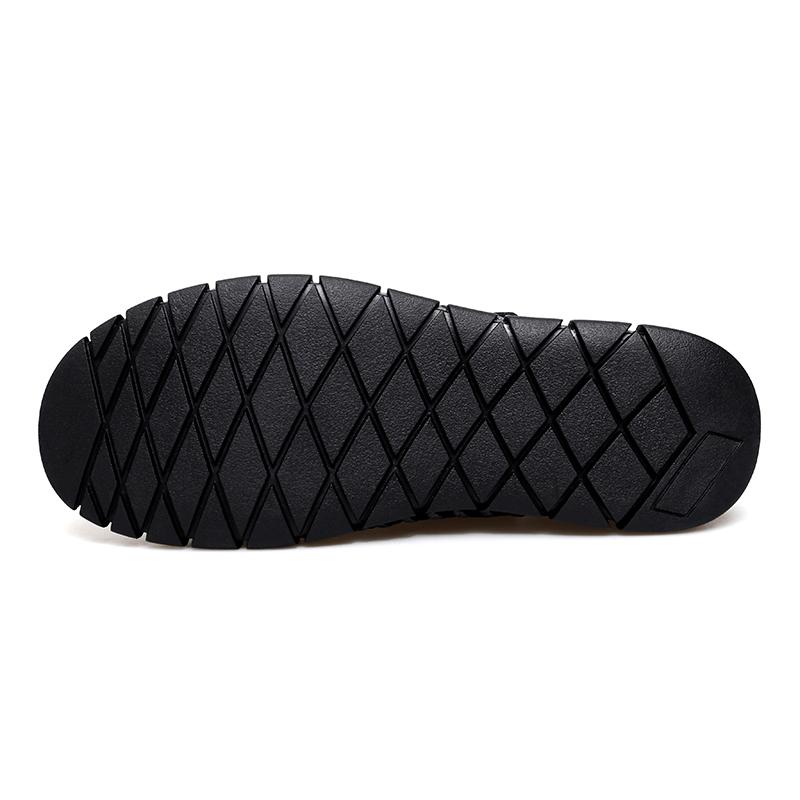 Прохладные кожаные уличные мужские сандалии ручной работы, дышащая летняя повседневная обувь для мужчин, мужские лоферы без шнуровки на плоской подошве, большие размеры 38-47