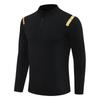 Unisex Long Sleeve Half-Zip Training Set Outdoor Sports Quick-Dry Breathable Athletic Top
