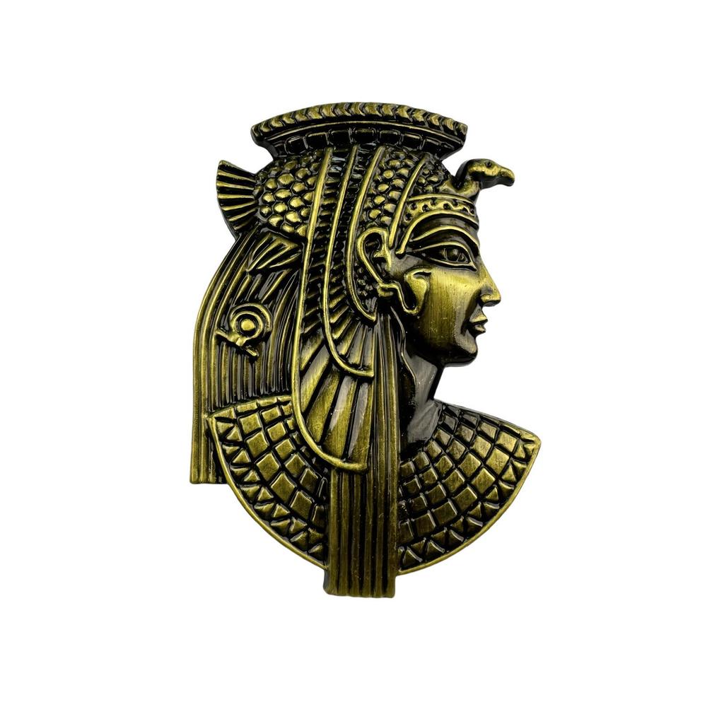 Расписанный вручную полимерный магнит на холодильник «Пирамиды и Сфинкс в Египте» - Туристический сувенир. Бесплатная доставка!