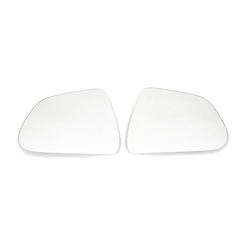 1 Pair Side Rearview Mirror Glass Lens for Tesla Model 3 2018 2019 2020 2025 Wide Angle View Anti Glare Model3
