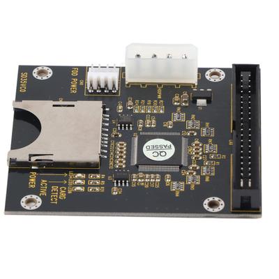 Адаптер SD на 3,5-дюймовый IDE, SD/SDHC/SDXC/MMC Memory Card на IDE 40-контактный Male