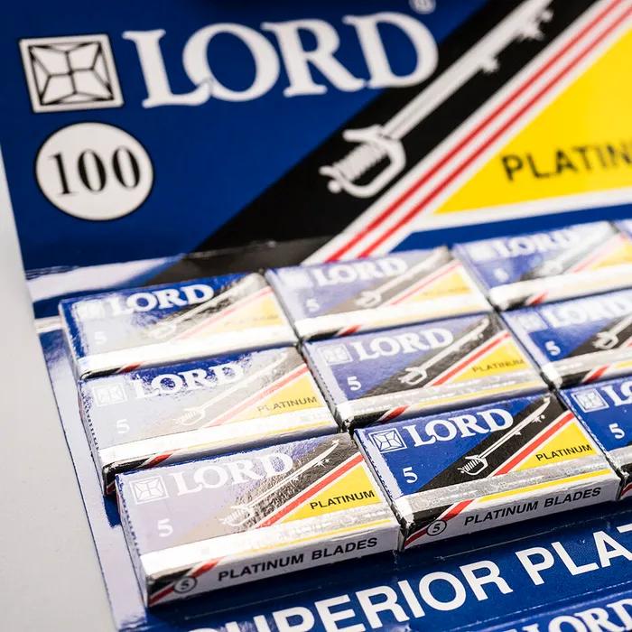 Лезвия для бритвы Lord Platinum 20 шт. (100 отсчет)