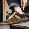 Fashion Stylish Designer Male Tenis Masculino Versatile Leisure Walk Man Footwear Suede Leather Casual Shoe Non-Slip Comfy Mens Sneakers