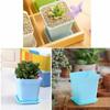 Квадратные цветочные горшки многоразовый набор суккуленты вентилируемые