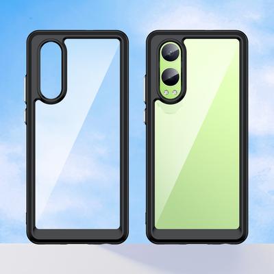 Для Oppo K12x 5G (Китай)/Чехол для OnePlus Nord CE4 Lite 5G Защитный ТПУ + Акриловая крышка для телефона