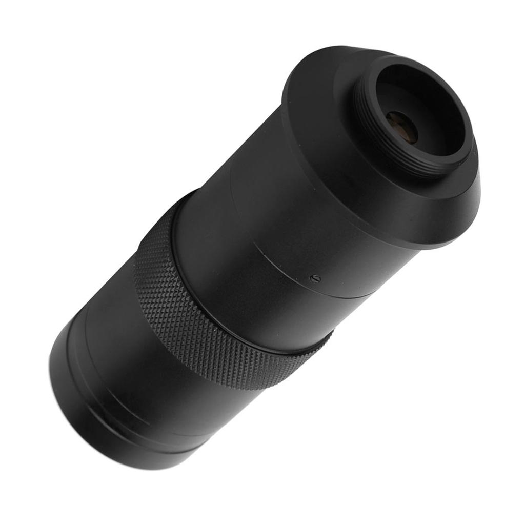 CCD Industrial Microscope Camera 8X100X C Mount Lens 25mm Zoom Adjustable Magnification