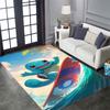 New Squirtle-Themed Gaming Room Floor Mat — Non-Slip, Washable, Large-Area Rug — Customizable for Bedroom & Indoor Decor
