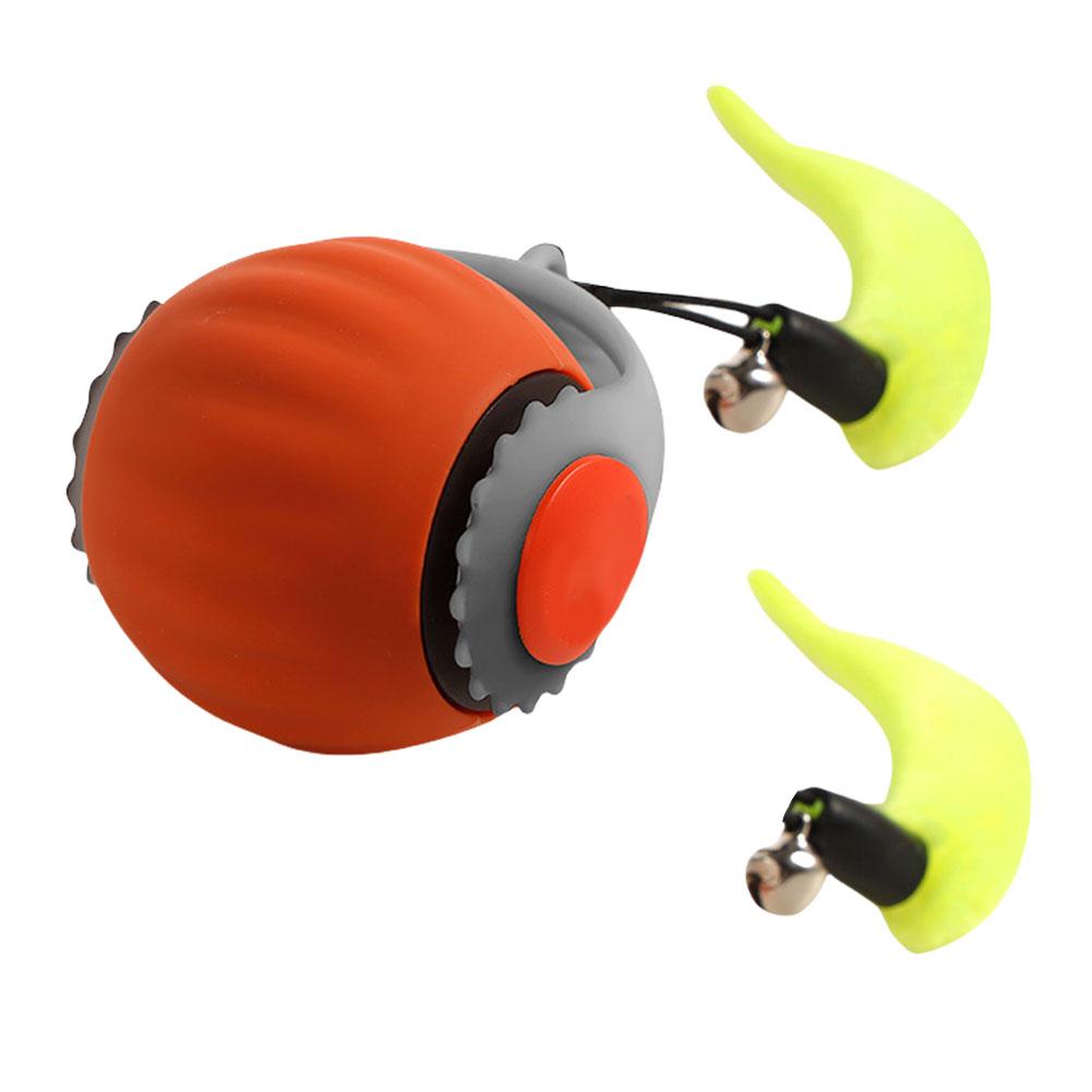 Перезаряжаемые Электрические Игрушки для Питомцев Интерактивные Игрушки для Собак Активный Катящийся Мяч с Веревкой Пищащая Игрушка для Собак для Щенков Собак Кошек Игрушки