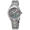 Pr 100 Sport Chic Black Mother Of Pearl Dial Ladies Watch T101.910.11.121.00