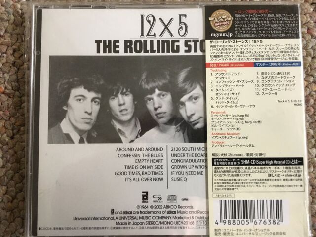[SHM-CD] 12 X 5 Limited Edition The Rolling Stones with Japan OBI UICY-20168 NEW
