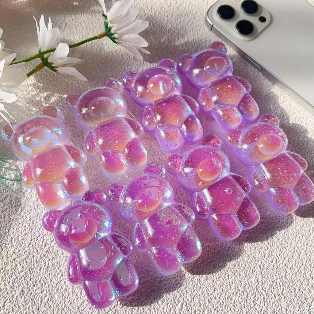 Подставка для телефона с подушкой безопасности в корейском стиле в виде панциря медведя – креативная телескопическая складная конструкция