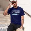2026 New Model Buy A Unisex Eat Fish He Day Teach Fish Unisex To A Lifetime Funnyt Shirt Unisex Casual Tshirtfashion Tees Comfortabl