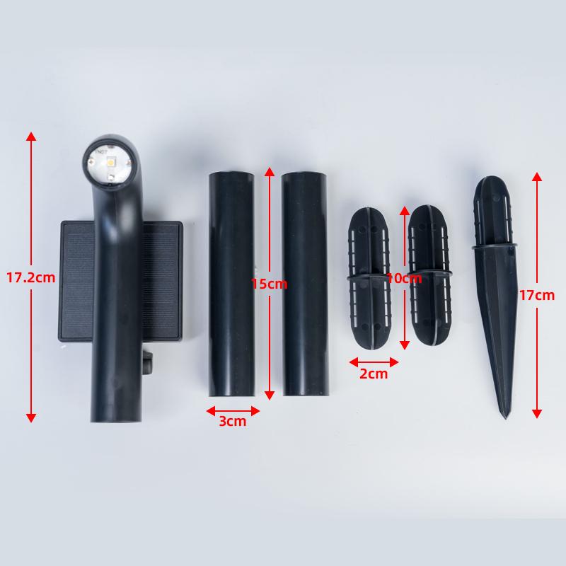 Солнечные прожекторы, уличные газонные светильники, ландшафтные прожекторы для деревьев, IP55 водонепроницаемый настенный светильник на солнечных батареях, декоративный светильник для сада виллы