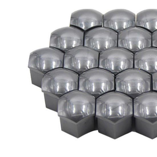 20 шт., однотонная винтовая крышка для жестких шин, автомобильный безопасный аксессуар, универсальный пластиковый болт с гайкой для шин