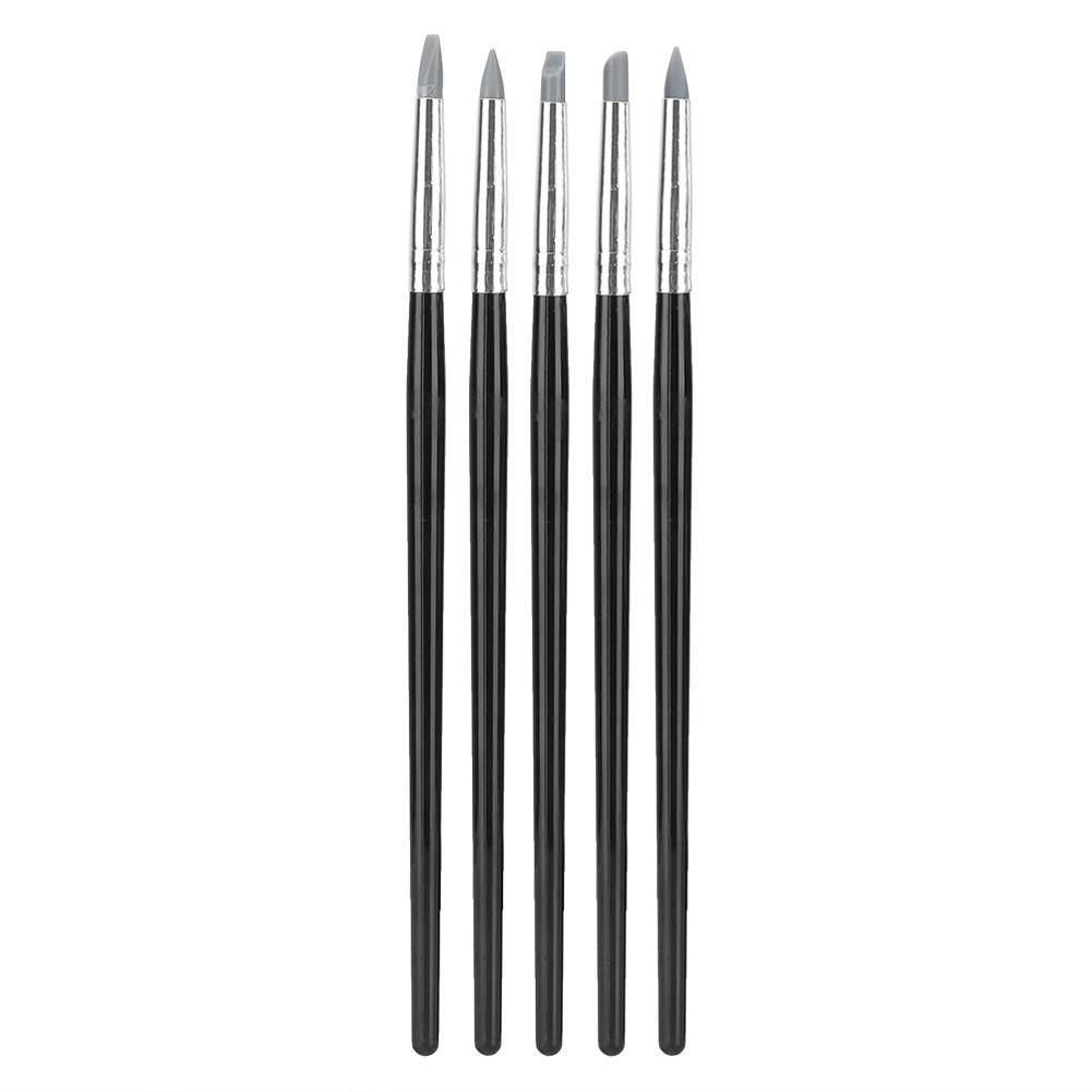 5pcs Clay Sculpting Tool Set Silicone Head Sculpture Tools Shapers Accessory