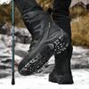 Модные зимние ботинки Moipheng, женские качественные ПУ с круглым носком, модные мотоциклетные ботинки до середины голени, теплые плюшевые туфли на платформе, Zapatos Para Mujer