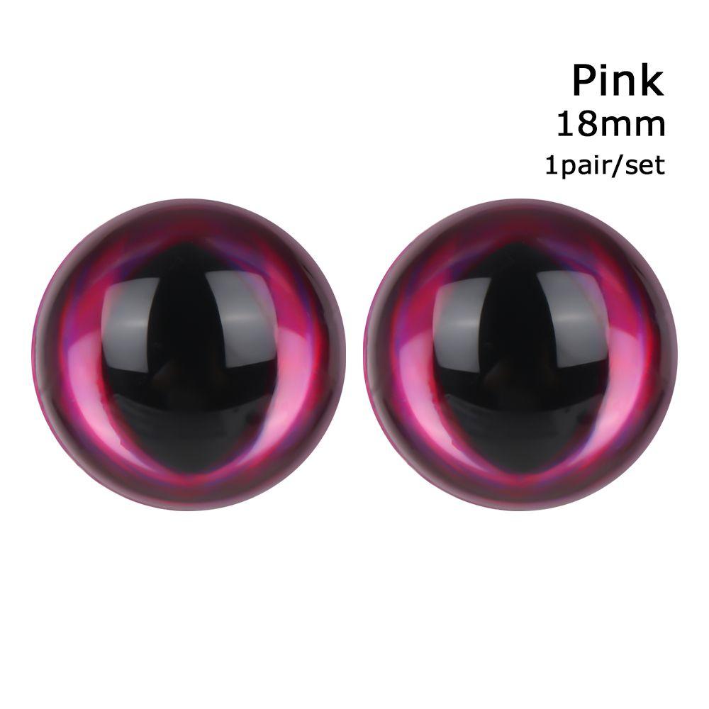 with Pad DIY Toy Accessories Stuffed Animal Supplies Doll Accessories Eyes with Eyelashes 3D Eyes