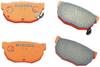 Nismo Rear Brake Pads for Skyline Fairlady and Stagea 260RS S-tune GT-R, Z, (D4060-RN13B)