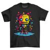 Robot Paint Drip Design T-shirt - Embrace Your Inner Robotic Style! Funny T-shir